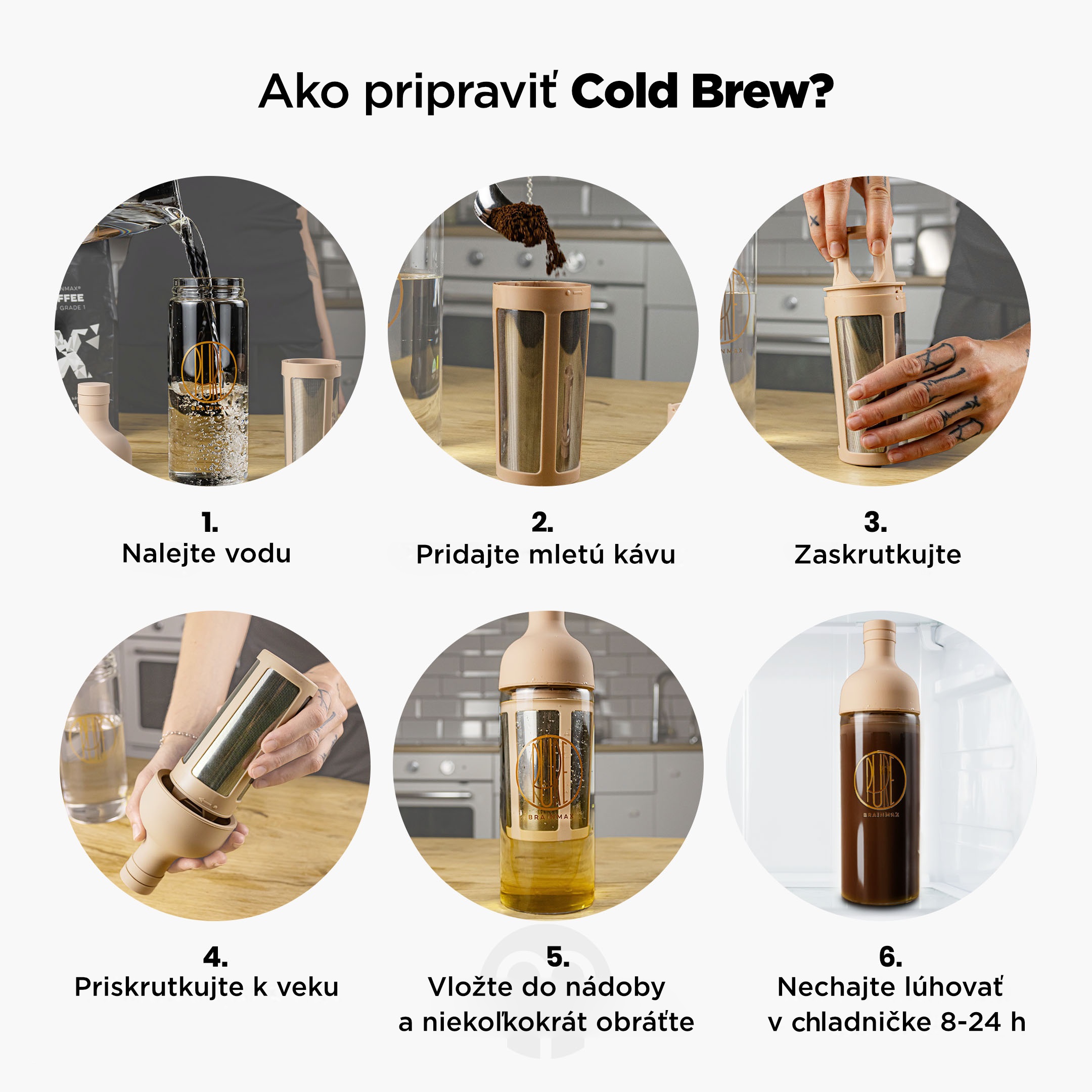 cold brew kava grafika priprava SK